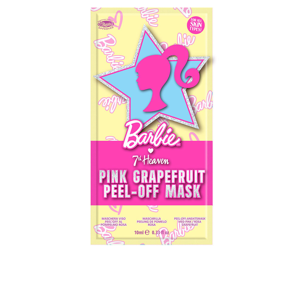 BARBIE peel-off face mask pink grapefruit