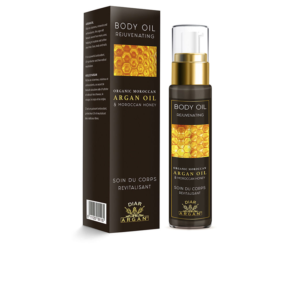 REJUVENATING BODY OIL pure argan with honey