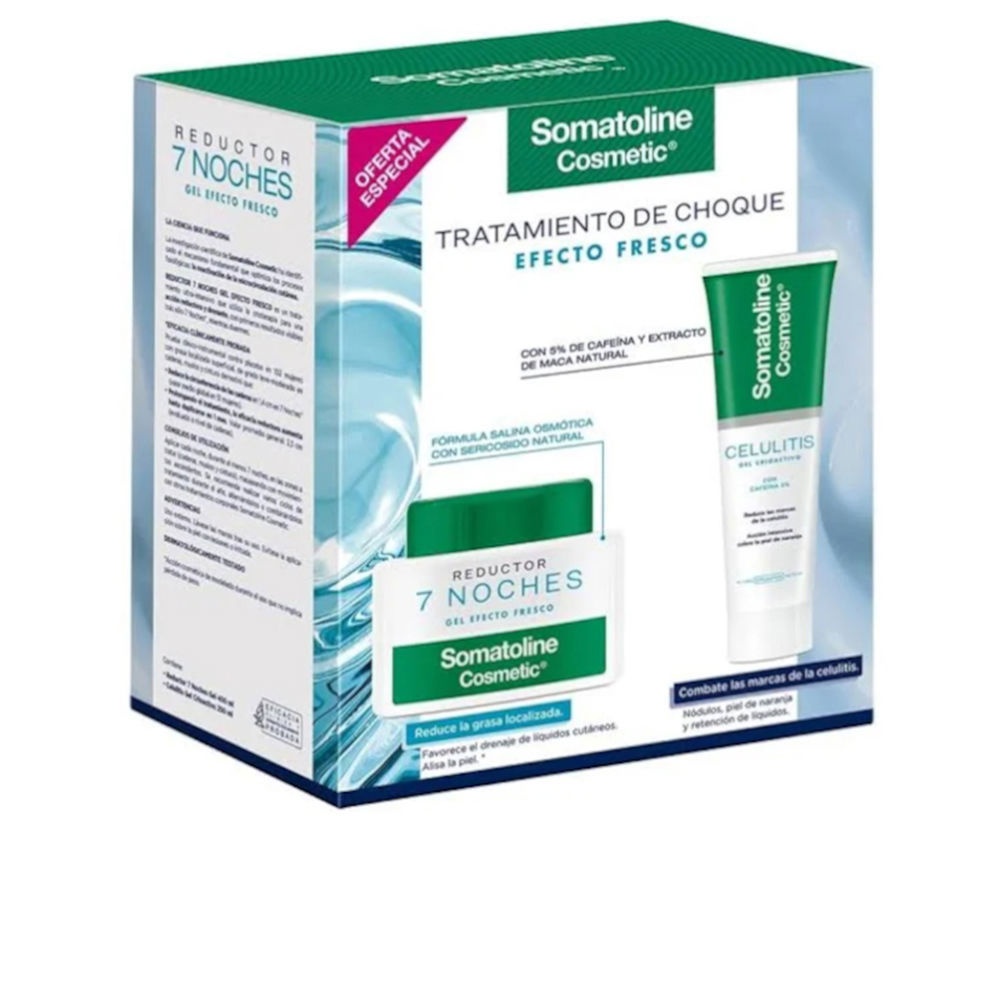 ULTRA INTENSIVE SHOCK TREATMENT FRESH EFFECT LOT 2 pcs (7-night reducer fresh gel 400 ml + anti-cellulite treatment 250 ml)