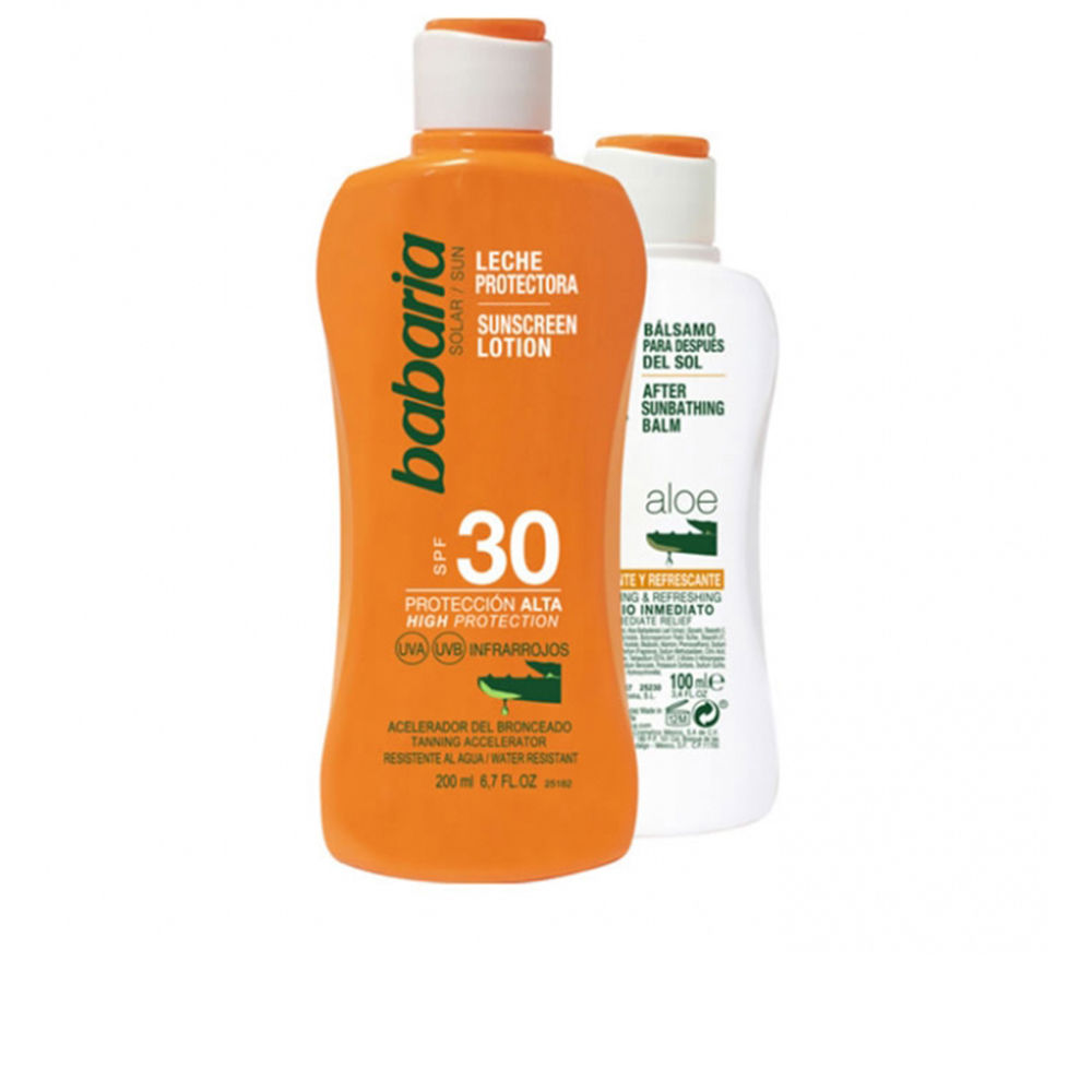 SOLAR ALOE VERA SPF30 MILK batch (Aloe vera sun milk SPF30 200 ml + Aftersun 100 ml)