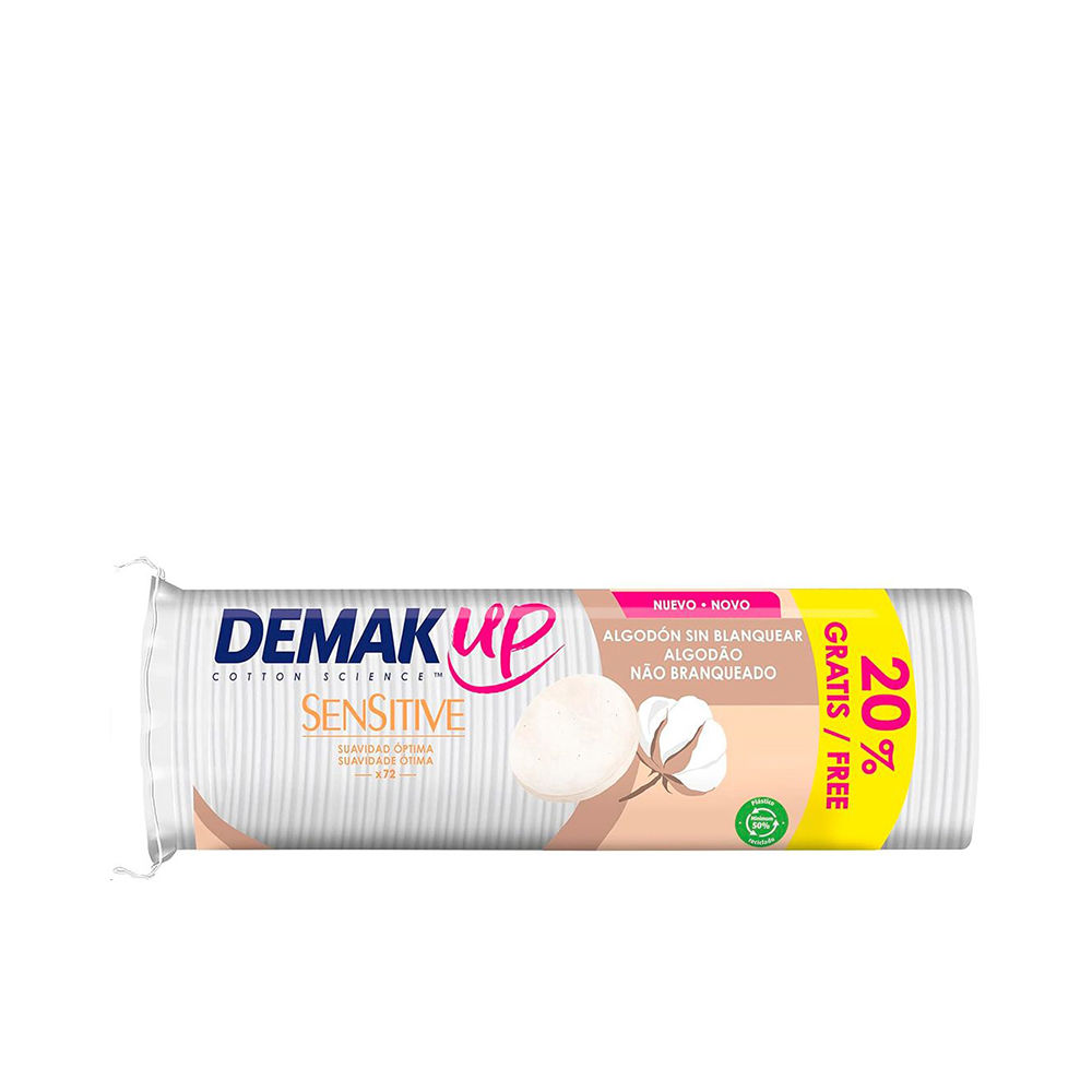 DEMAK'UP SENSITIVE discos desmaquilladores