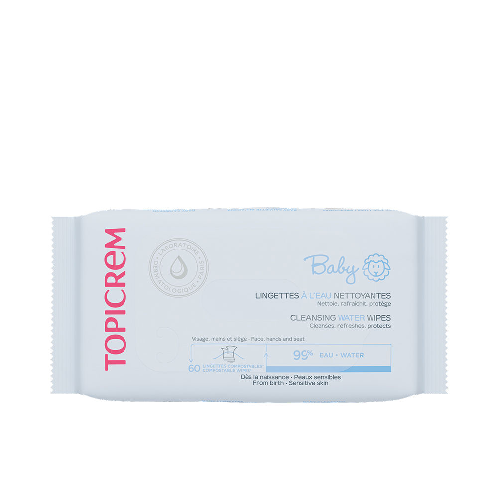 BABY water-based cleansing wipes 60 units