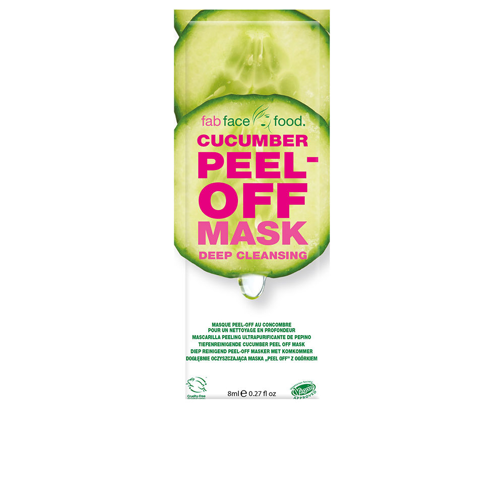 FAB FACE FOOD CUCUMBER Ultra-purifying cucumber peeling mask