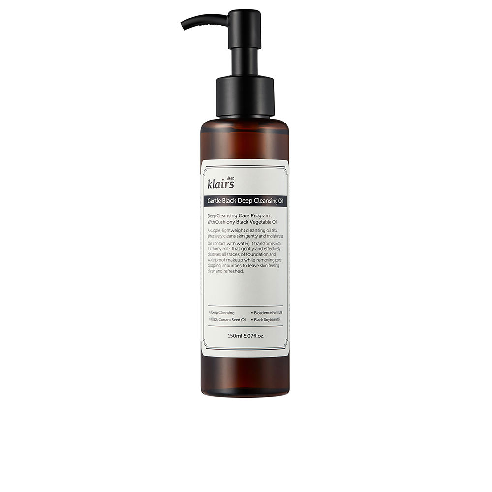 GENTLE BLACK deep cleansing oil