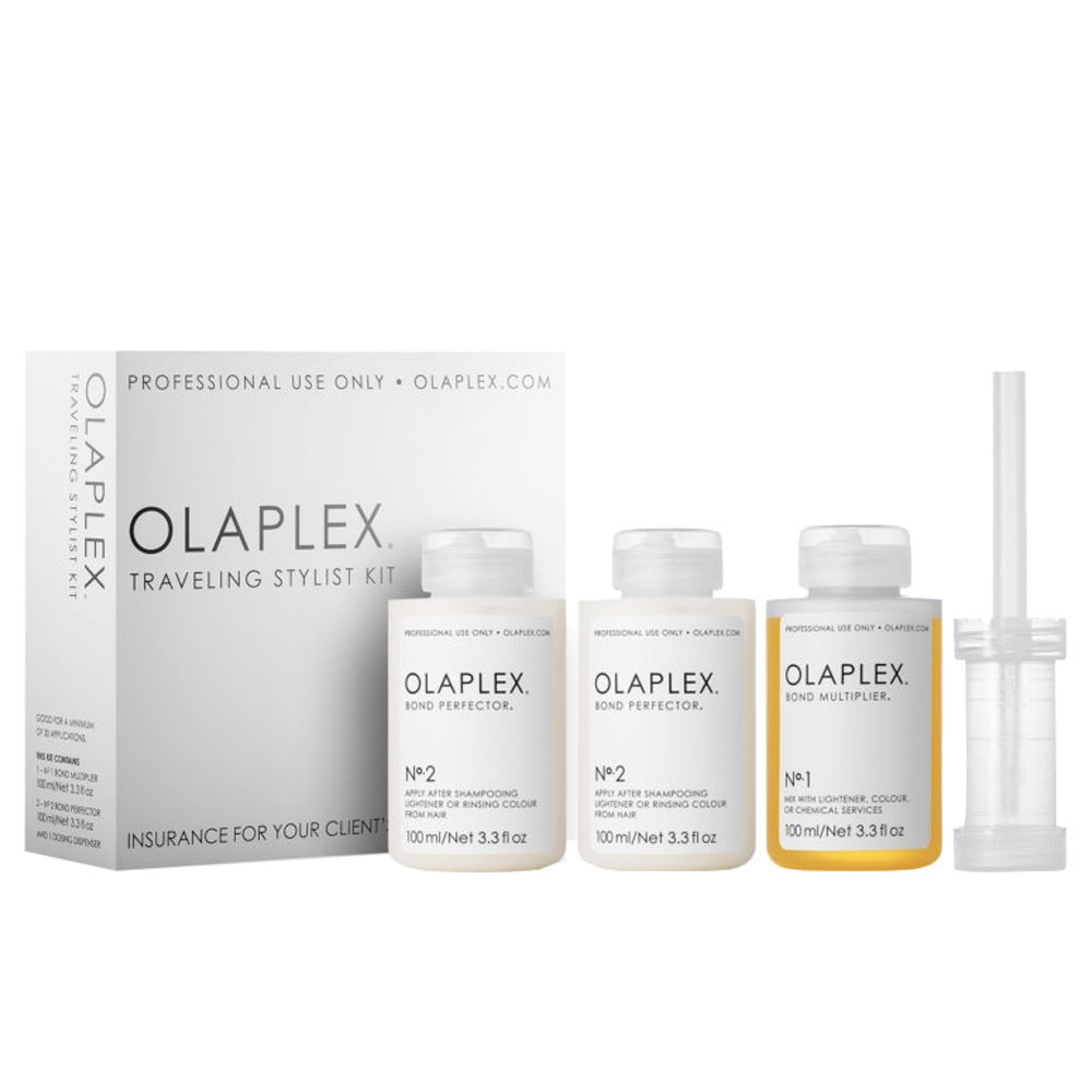 TRAVELING STYLIST CASE 3 pcs (Olaplex bond multiplier 100 ml + Olaplex bond perfectioner 2 x 100 ml)