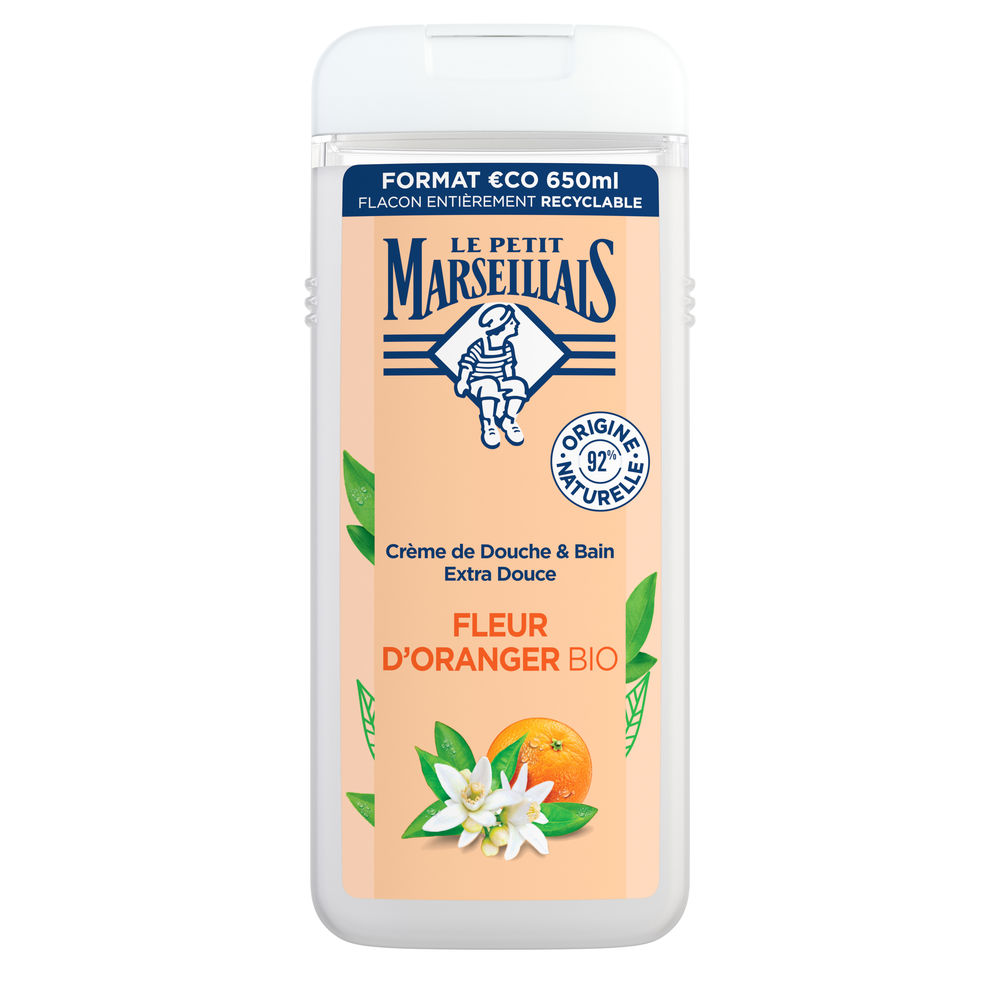 LE PETIT MARSEILLAIS orange blossom bath gel