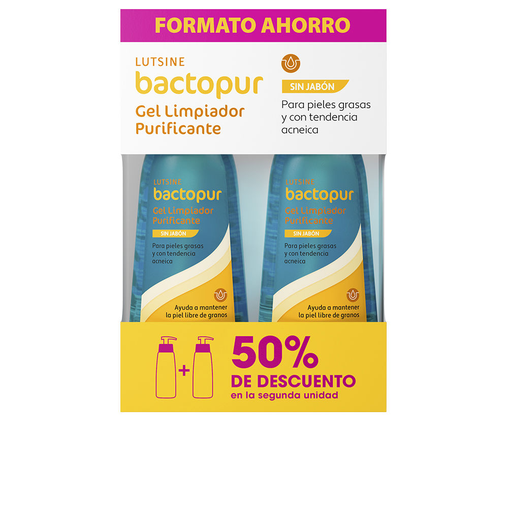 BACTOPUR purifying cleansing gel pack (2 x 200 ml)