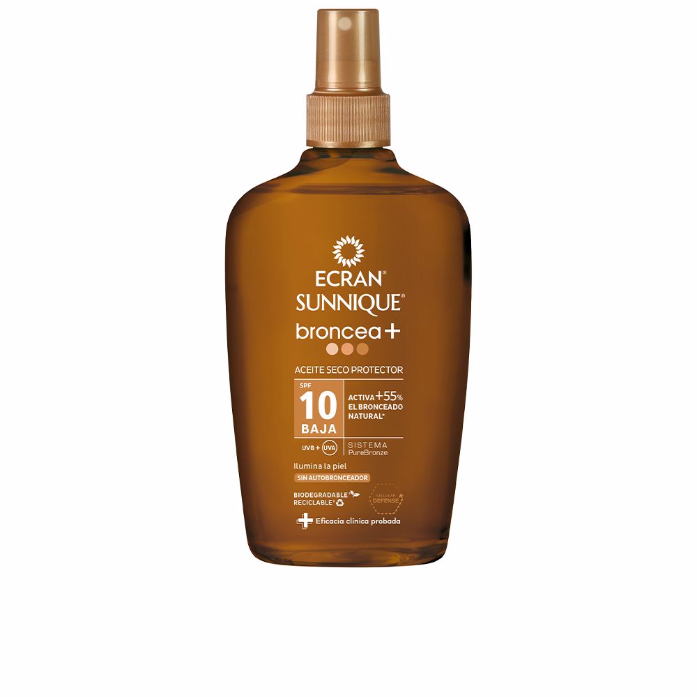ECRAN SUNNIQUE BRONZE+ vapo oil SPF10