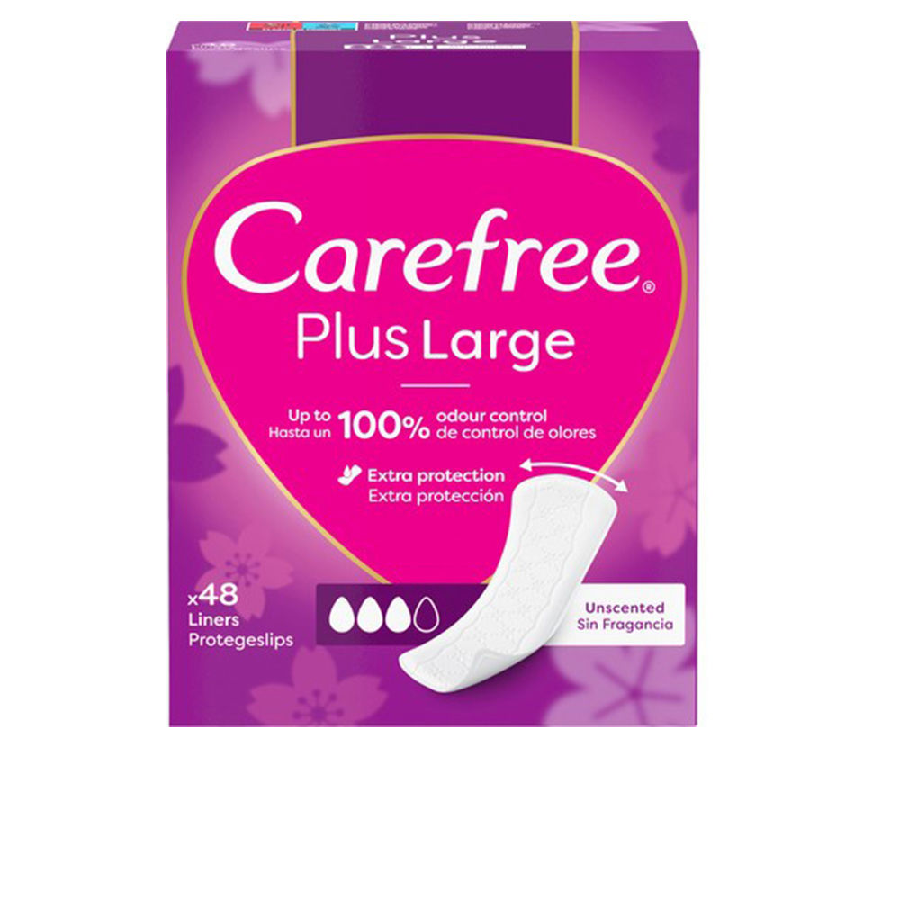 CAREFREE PLUS LARGE fragrance-free protector