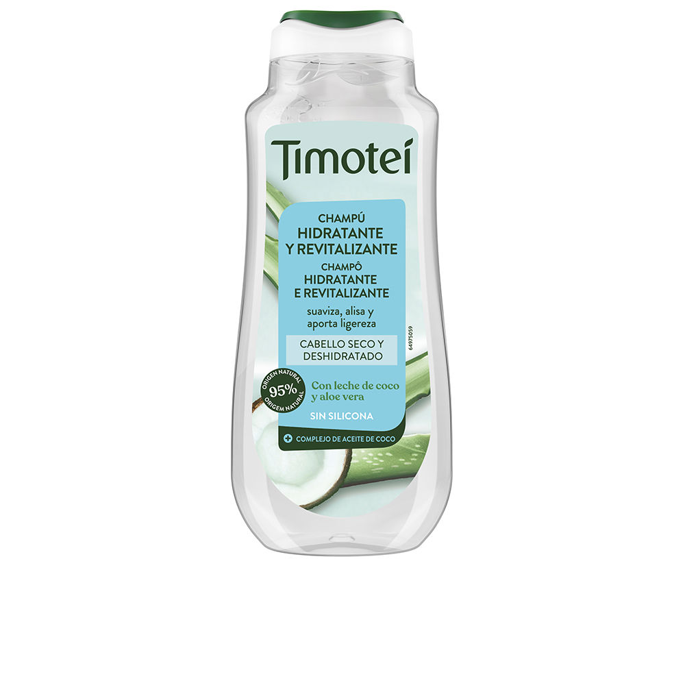 TIMOTEI moisturizing and revitalizing shampoo with coconut milk and aloe vera