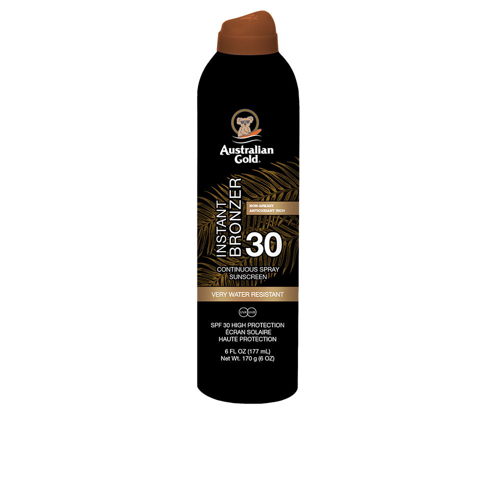INSTANT BRONZER SPF30 water resistant spray