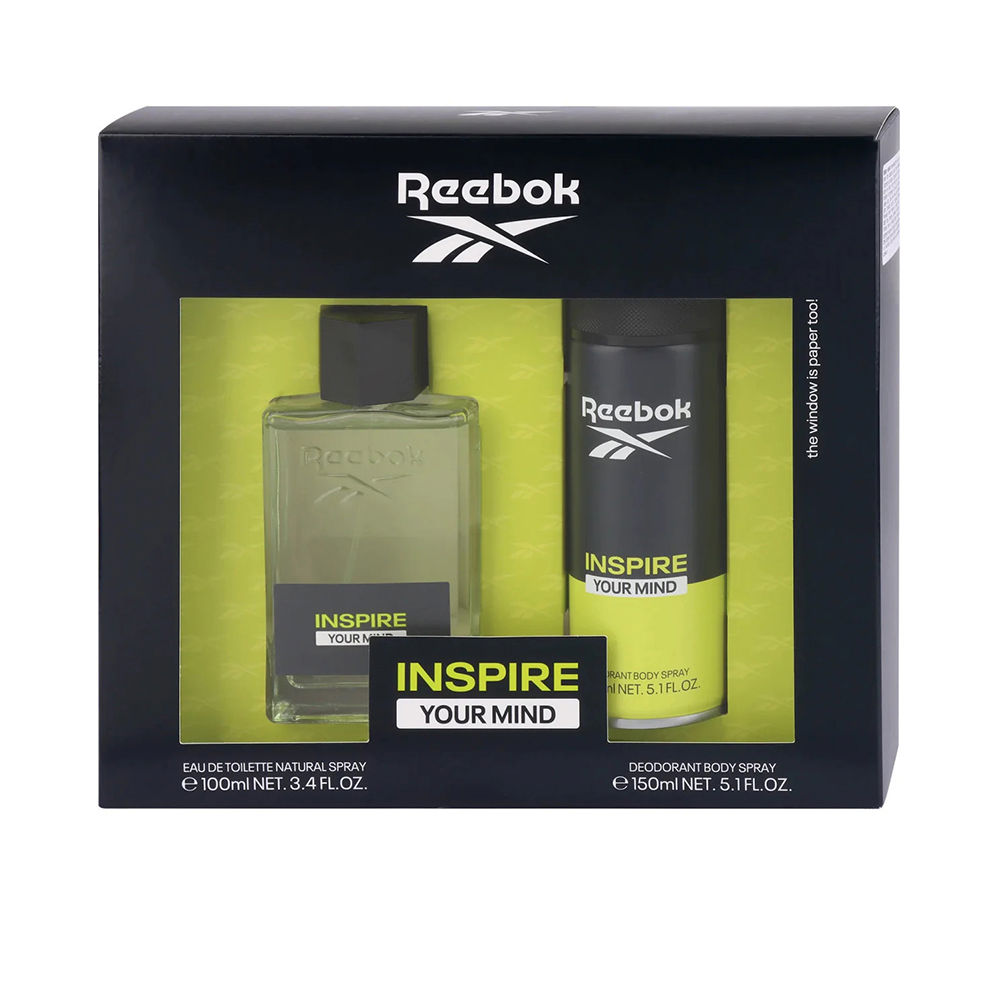 INSPIRE YOUR MIND MEN LOT 2 pcs (Eau de Toilette spray 100 ml + Deodorant spray 150 ml)