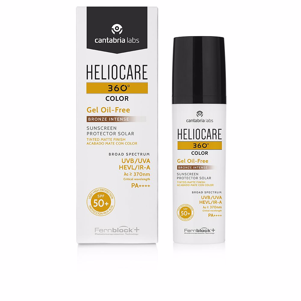 HELIOCARE 360° COLOR sunscreen with oil-free gel color SPF50+