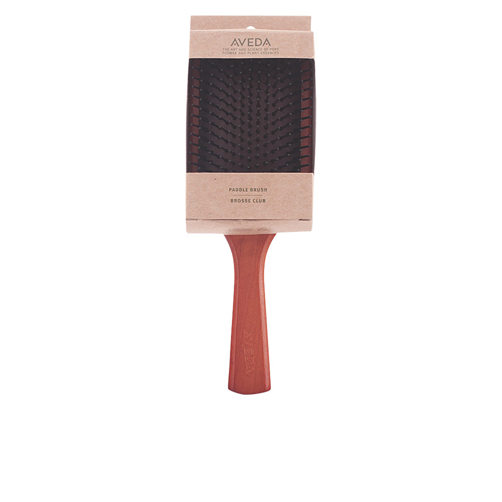 BRUSH wooden hair paddle brush