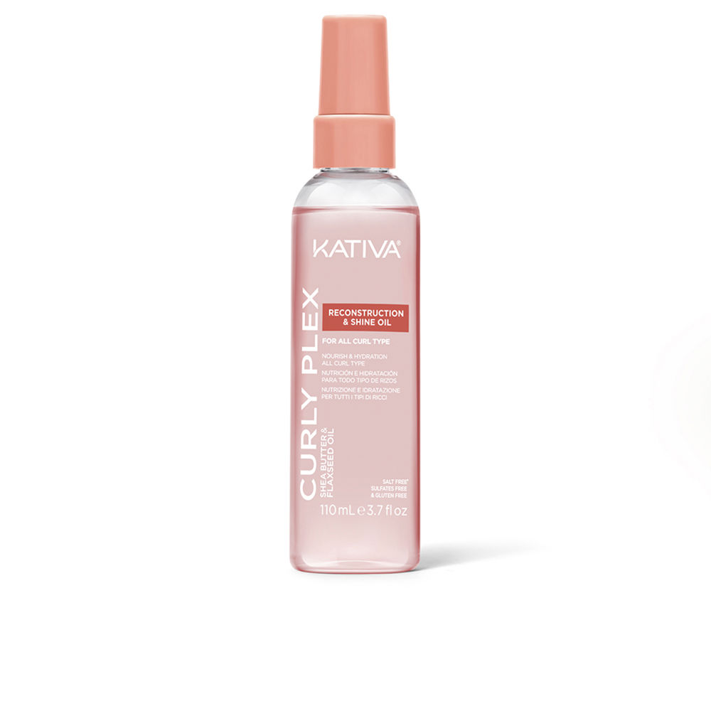 KATIVA CURLY PLEX Regenerating and Shine-Enhancing Oil for Curls