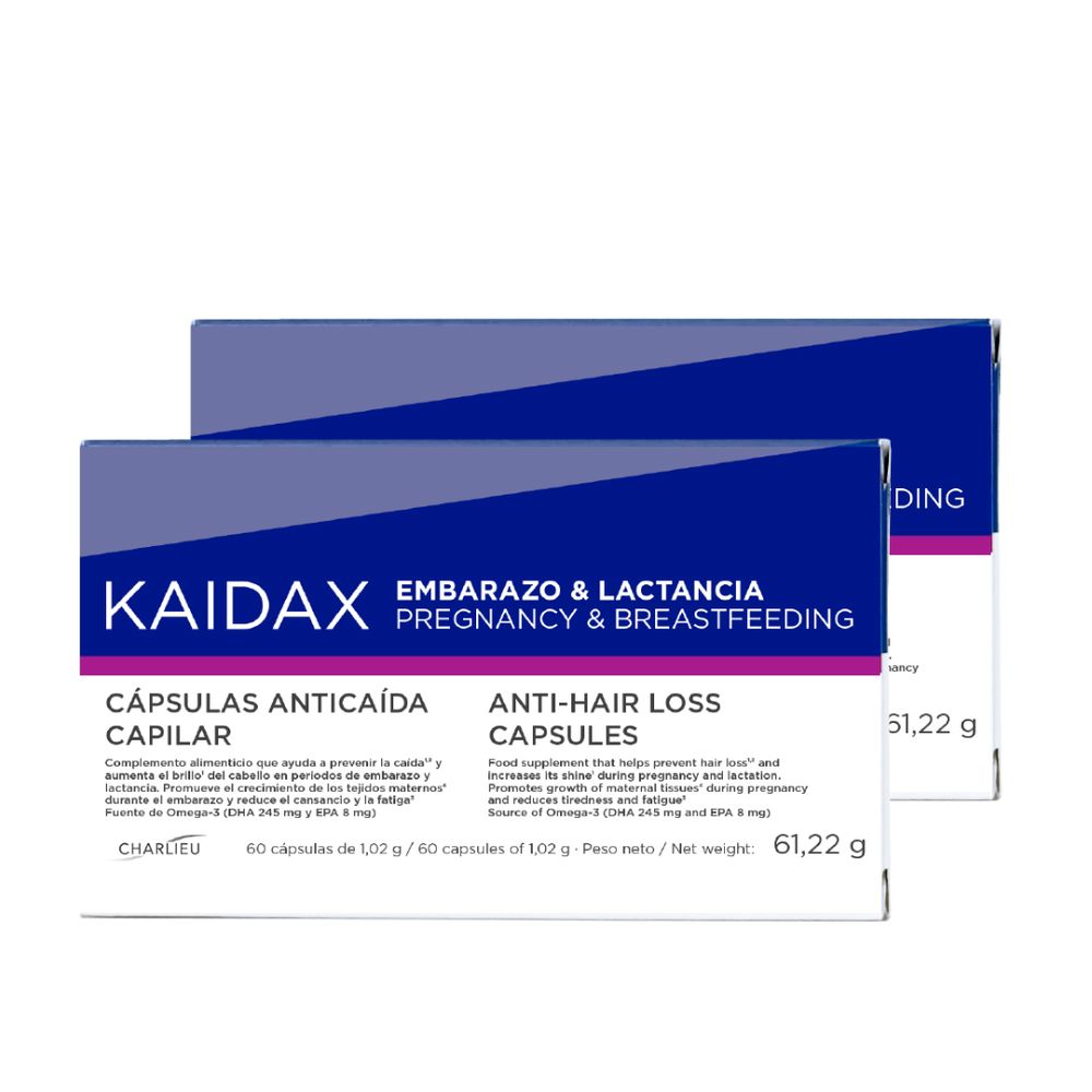 KAIDAX capsules pregnancy & breastfeeding pack 2 x 60 capsules