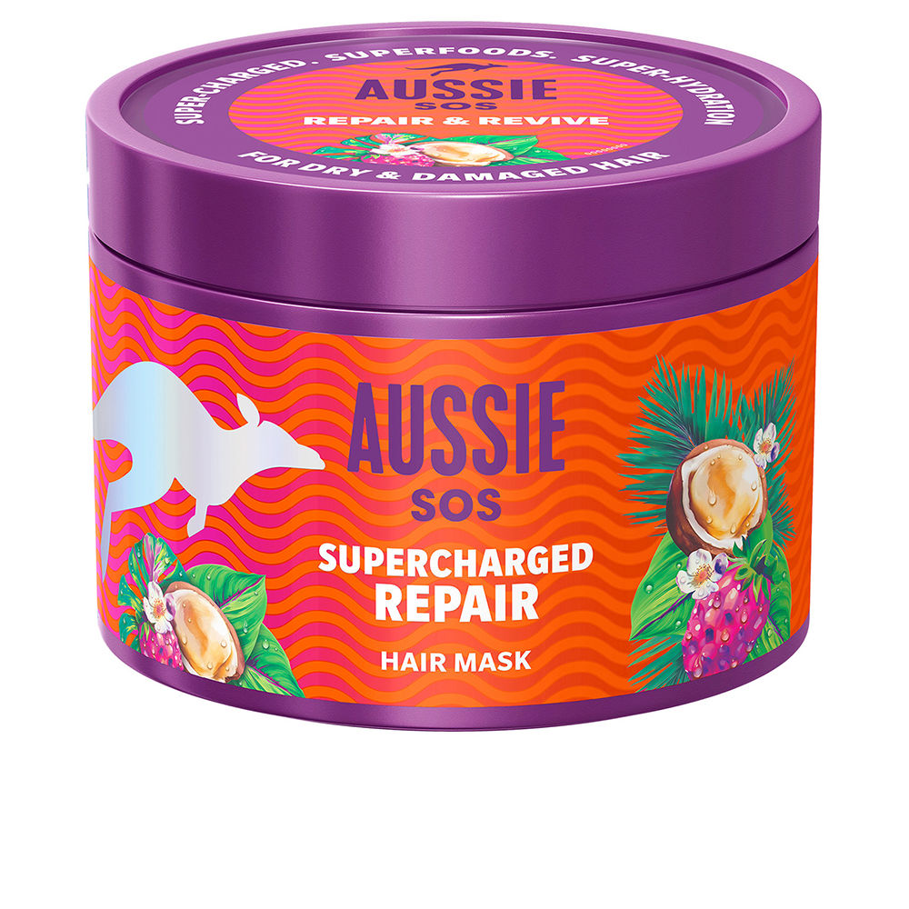 AUSSIE SOS SUPERCHARGED REPAIR hair mask